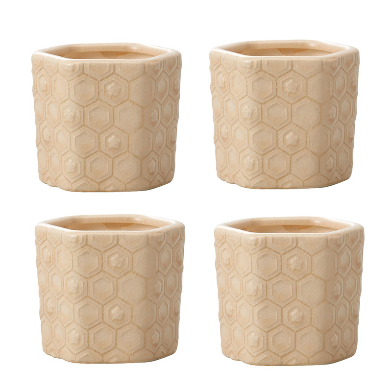 花瓶 フラワーベース Ceramic Gift KOMON コモン tonoko （4個入り） [155-023-127] [p100] ストーンウェア （代引き不可） インテリア