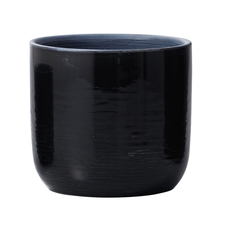 花瓶 フラワーベース Ceramic Gift verite ヴェリテ black （1個入り） [170-846-800] [p96] ストーンウェア （代引き不可） インテリア