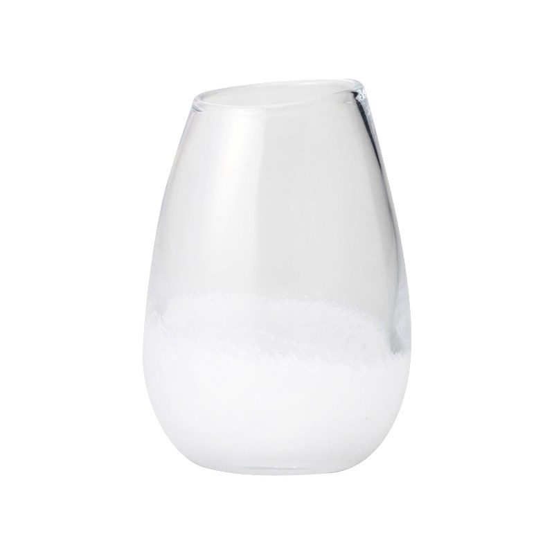 花瓶 フラワーベース Glass Flower+ monter モンテ milk （1個入り） [777-631-010] [p18] ガラス （代引き不可） インテリア ディスプレ