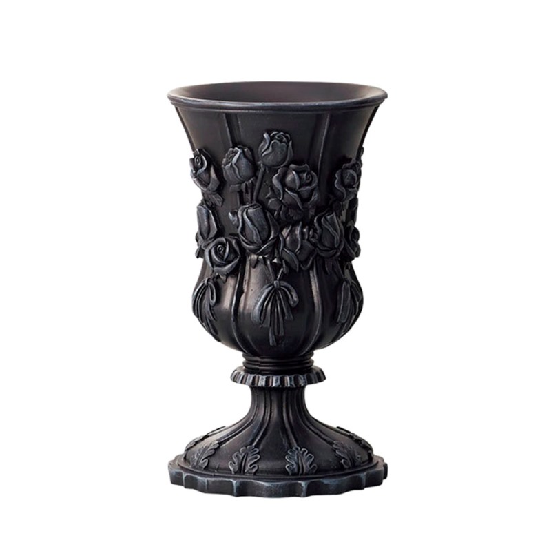 花瓶 フラワーベース Charles シャルル antique black 1個入り 820-650-802 [p78] （代引き不可）