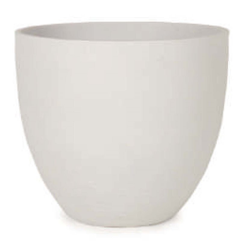 花・観葉植物用ポット ソンク ラウンド L 50/B ホワイトサンド（1個入り）sk-501w50e [KTp53] 大型鉢カバー （代引き不可）ホテル・オフィスビル・店舗 インテリア エクステリア