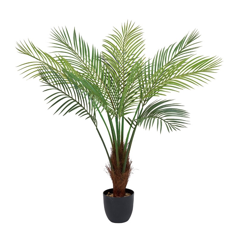 人工観葉植物 フェニックスパーム ポット 高さ90cm （P211-fg659) （代引き不可） インテリアグリーン フェイクグリーン