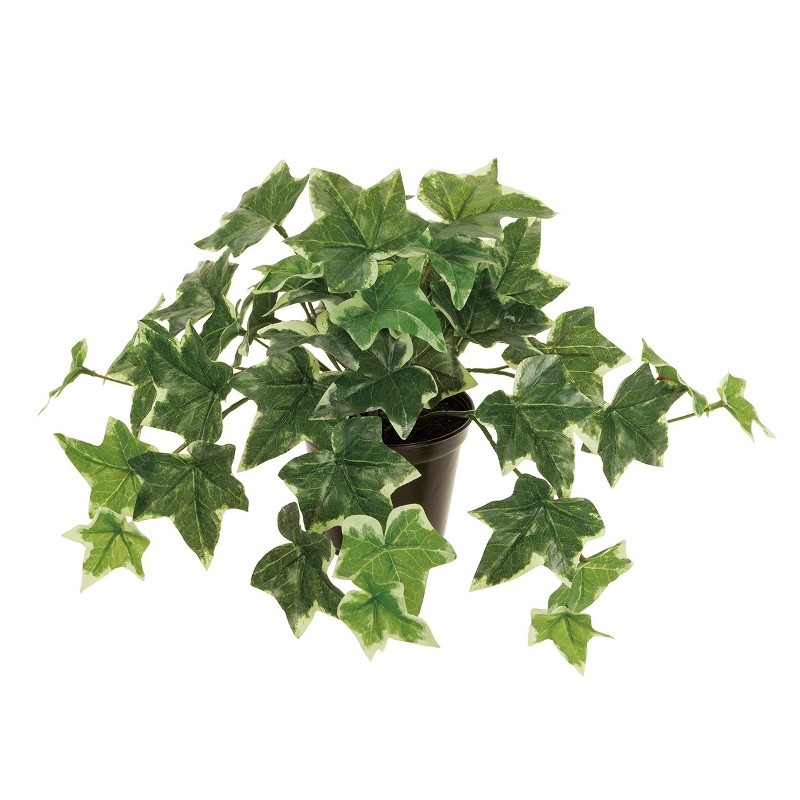 人工観葉植物 アイビー ポット 光触媒加工 高さ22cm （P201-zv9018) （代引き不可） インテリアグリーン フェイクグリーン