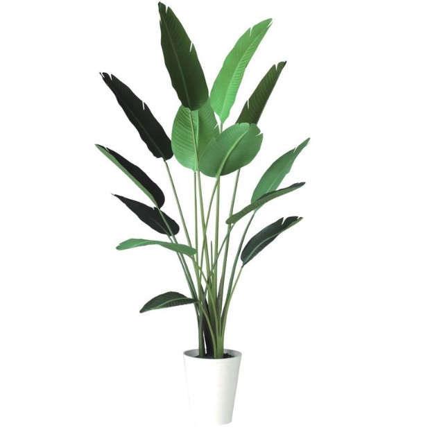 人工観葉植物 オーガスタ 190 ポット付き 高さ190cm （P90-91873) （代引き不可） インテリアグリーン フェイクグリーン