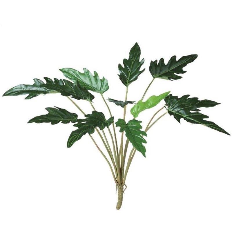 人工観葉植物 クッカバラ ブッシュ 長さ45cm （P134-91892) （代引き不可） インテリアグリーン フェイクグリーン