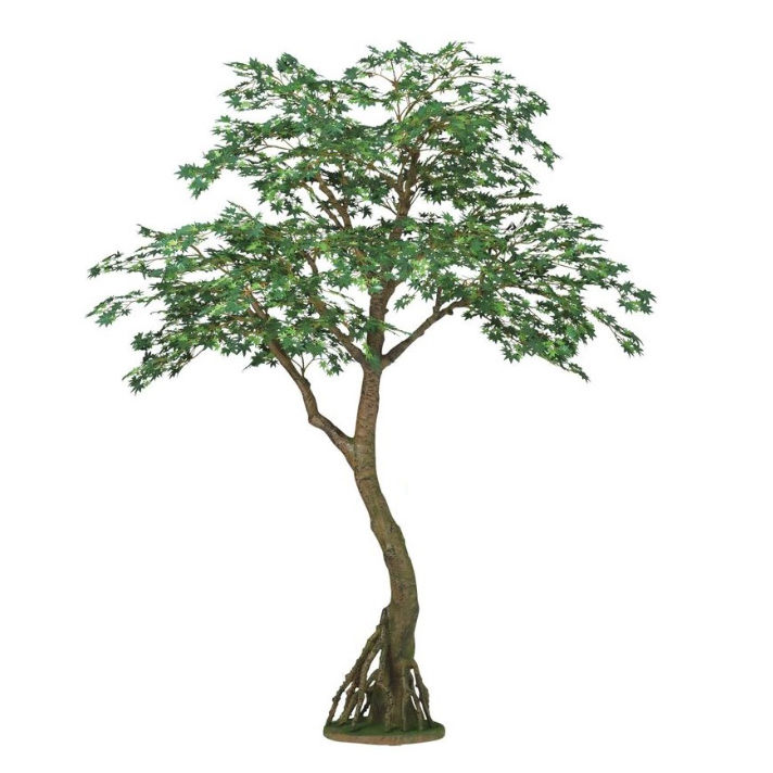 人工観葉植物 ヤマモミジ GREEN コアッド 230 ポット付き 高さ230cm （P18-99337) （代引き不可） インテリアグリーン フェイクグリーン