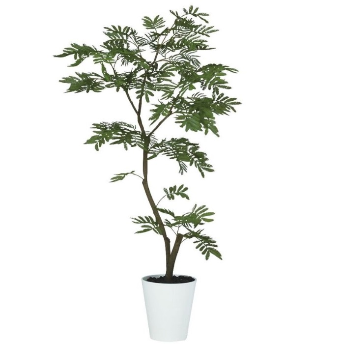 人工観葉植物 エバーフレッシュ FST 120 ポット付き 高さ120cm （P74-99381) （代引き不可） インテリアグリーン フェイクグリーン