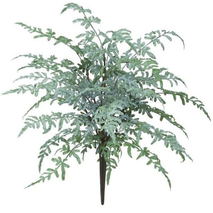 人工観葉植物 プテリス ブッシュ 長さ40cm （P136-99430) （代引き不可） インテリアグリーン フェイクグリーン