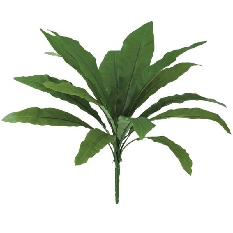 人工観葉植物 タニワタリ ブッシュ 長さ40cm （P136-99432) （代引き不可） インテリアグリーン フェイクグリーン